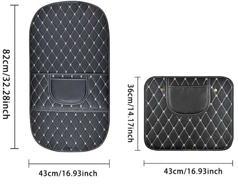 Kожен протектор/органайзер за седалка