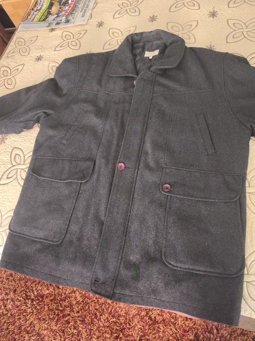 Haină de stofă bărbați mărime foarte mare