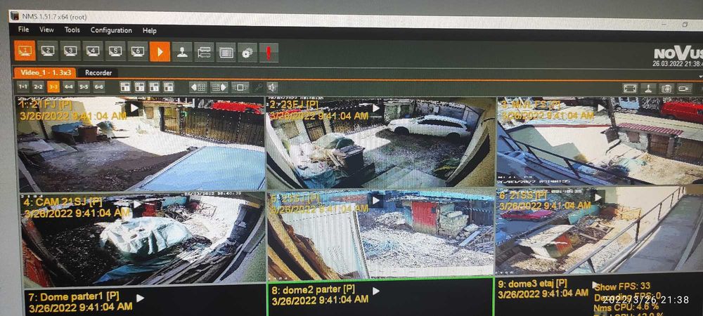 Instalare sistem camere de supraveghere video; Servicii It si retea