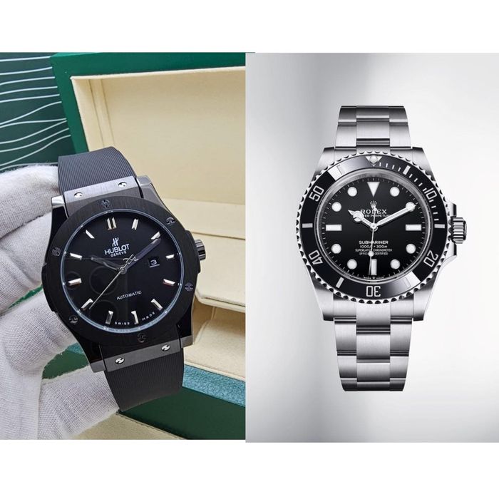 Aksiya Hubolt+Rolex soat