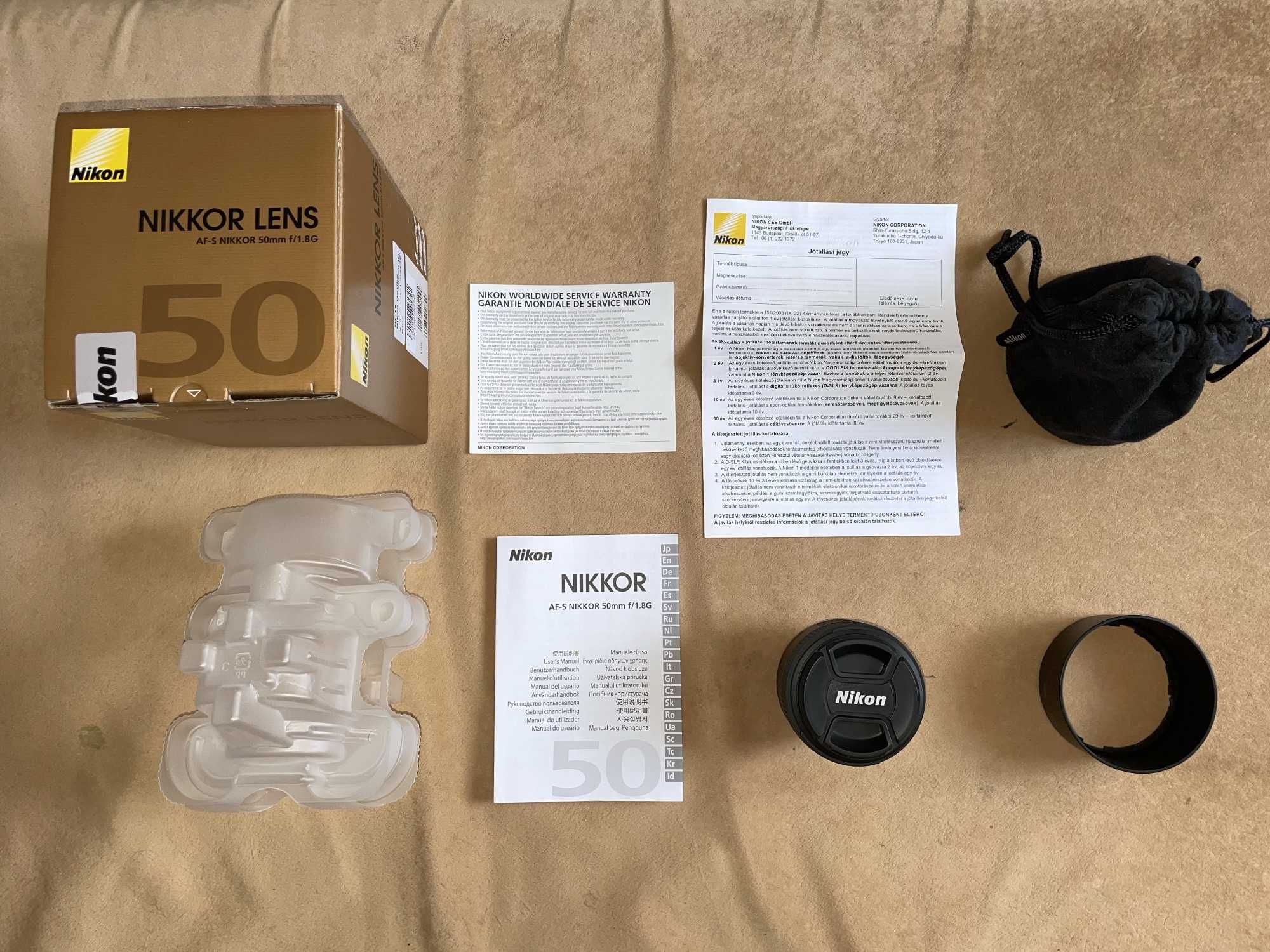 Nikon D7500 + obiectivele 18–140mm si 50mm