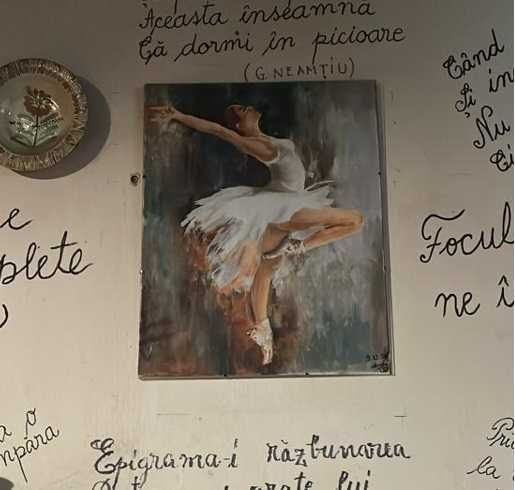 Pictura "Ballerina " handmade