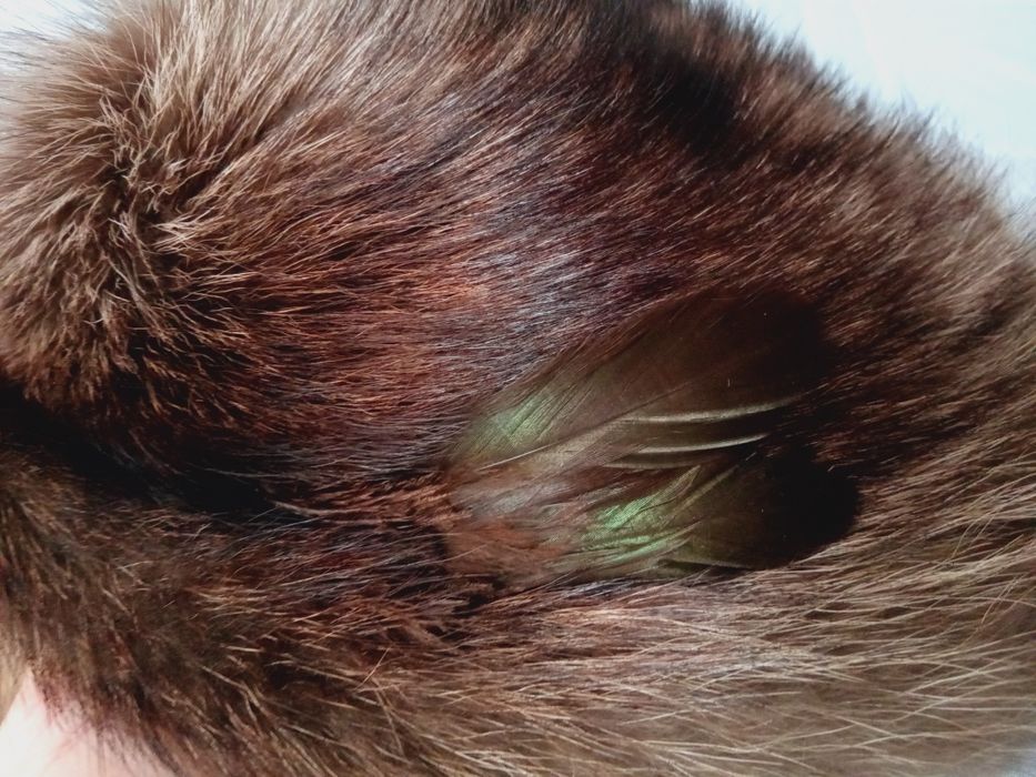 Естествен косъм шапка