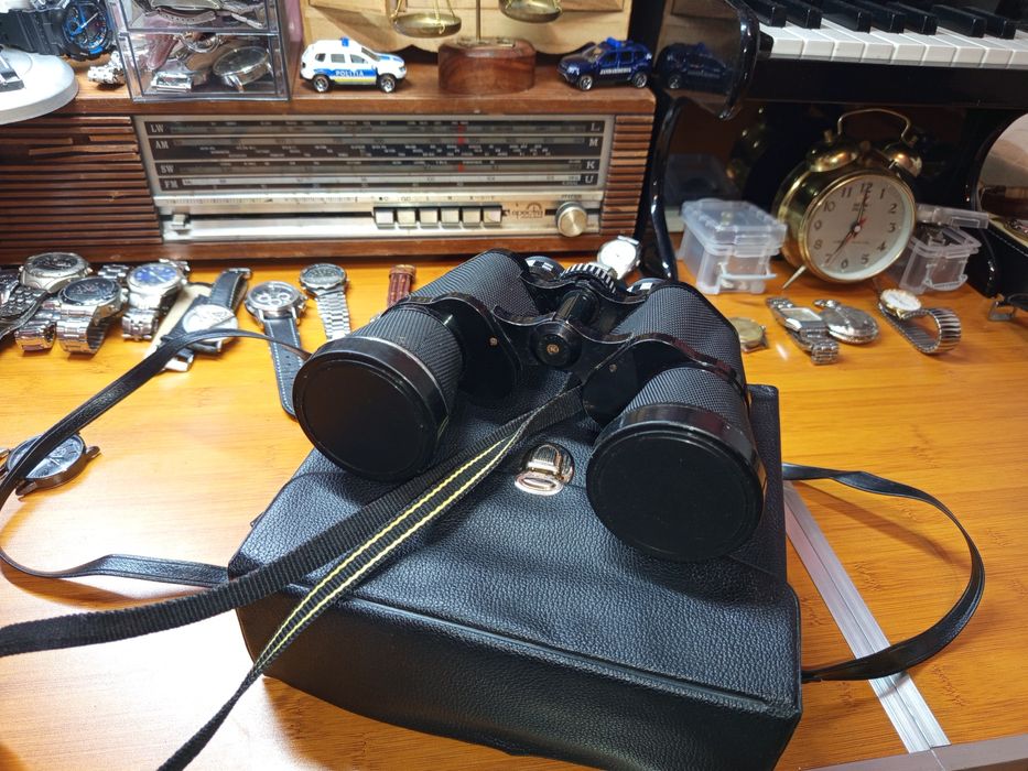 Binoclu Miranda,10×50,Made în Hong Kong,toc de piele