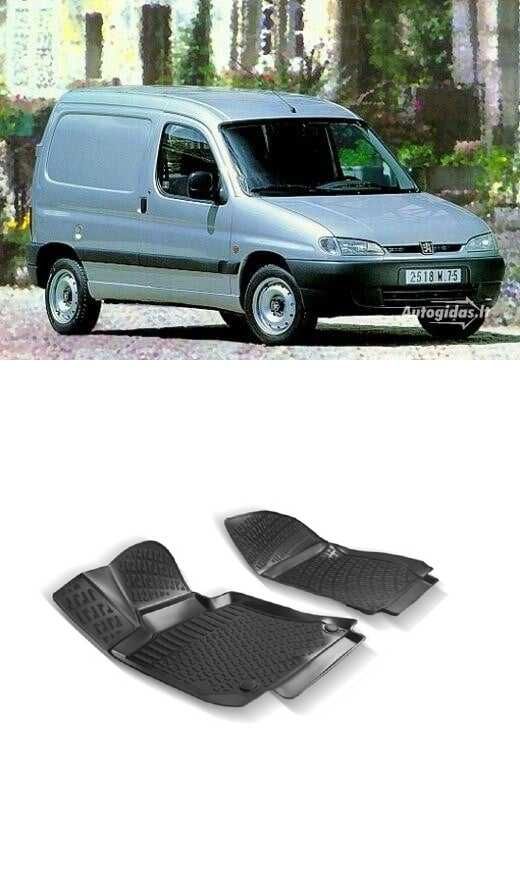 Гумени стелки RizLine за Citroen Berlingo Peugeot Partner I 1996-2003