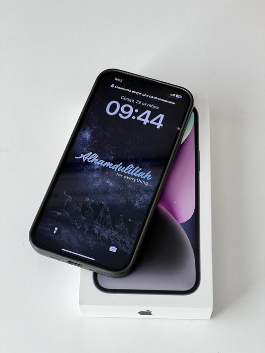 чёрный iphone 14 plus 256 gb