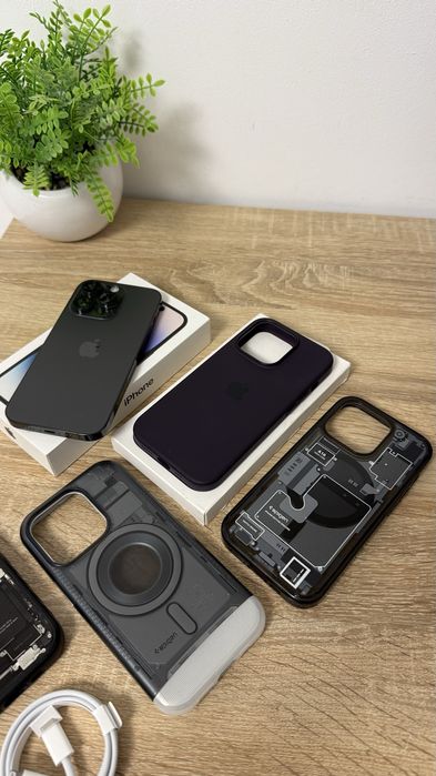 Iphone 14 pro 128gb full box ~ baterie 100% + huse