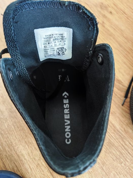 Converse All Star High Top leather black