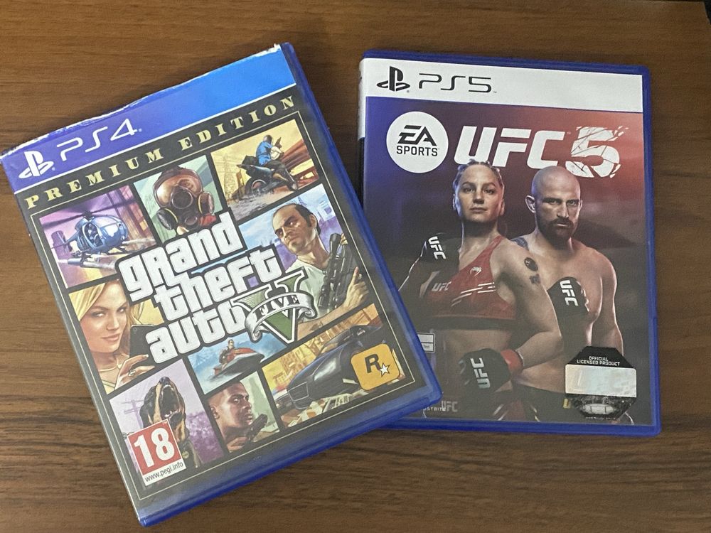 Play Station 5 с 2 играми и джостиками