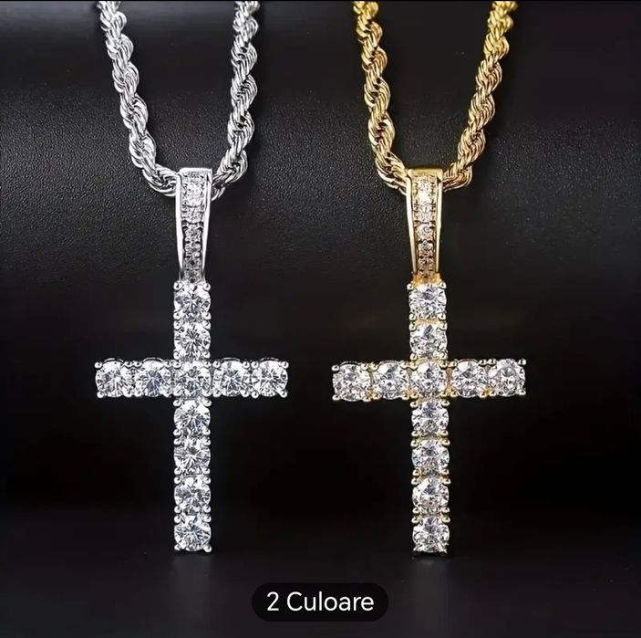 Lanț argintiu și auriu