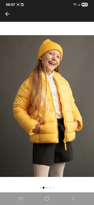 Geaca fete 122-128 De Facto