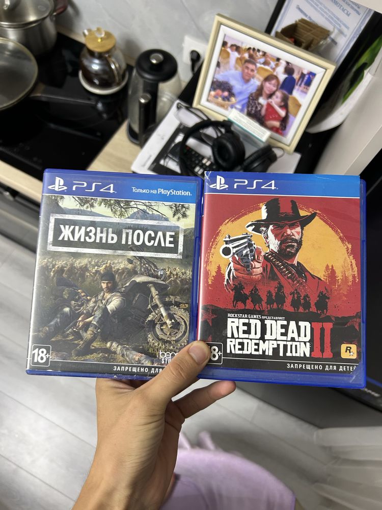 Диски пс4,ps4 rdr2 ,days gone