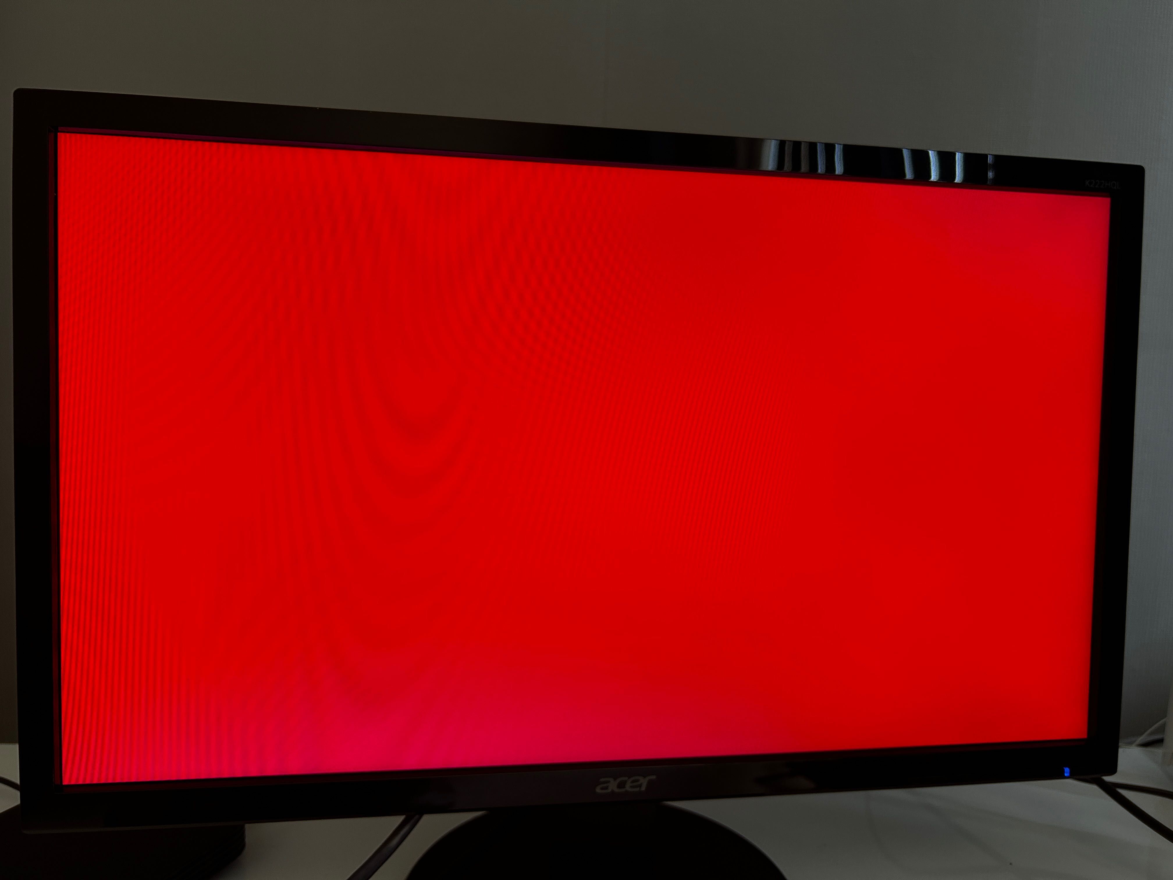 Монитор Acer K222HQL – 22" Full HD,  HDMI/DVI/VGA