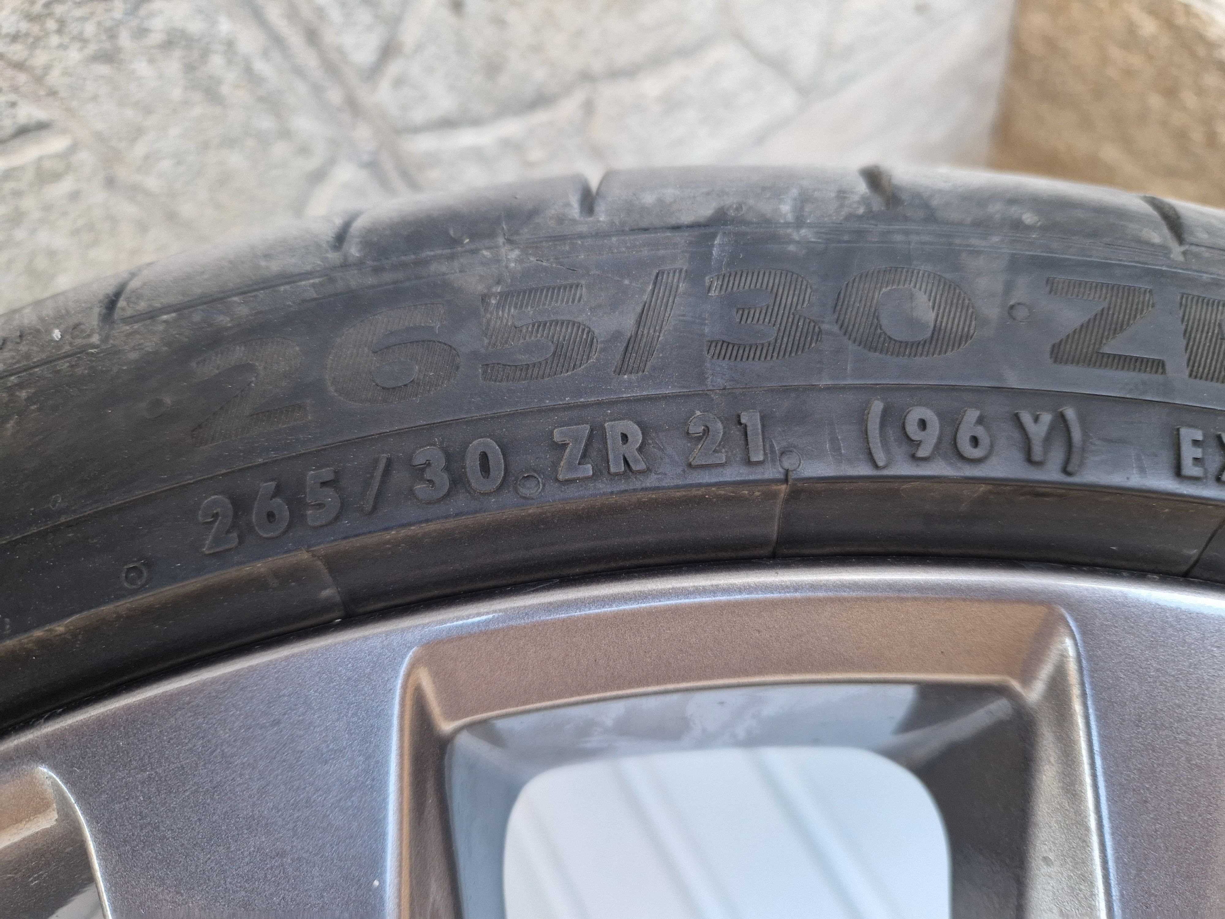 5 броя джанти AUTEC 9.0Jx21  +  гуми Continental SportContact 6