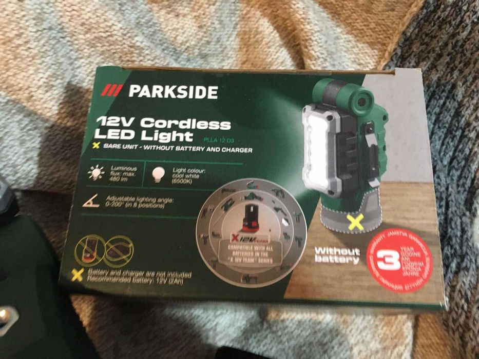 Lanterna Led 12V parkside xteam