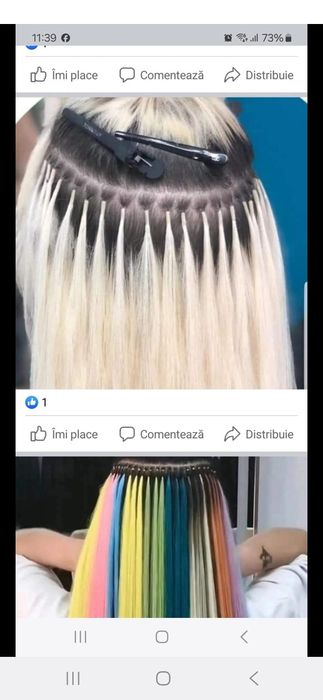Aplic,îndepărtez extensii toate tipurile!microring,keratina ,tape!Bucu