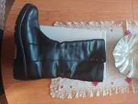 Дамски ботуши от естествена кожа, размер 37