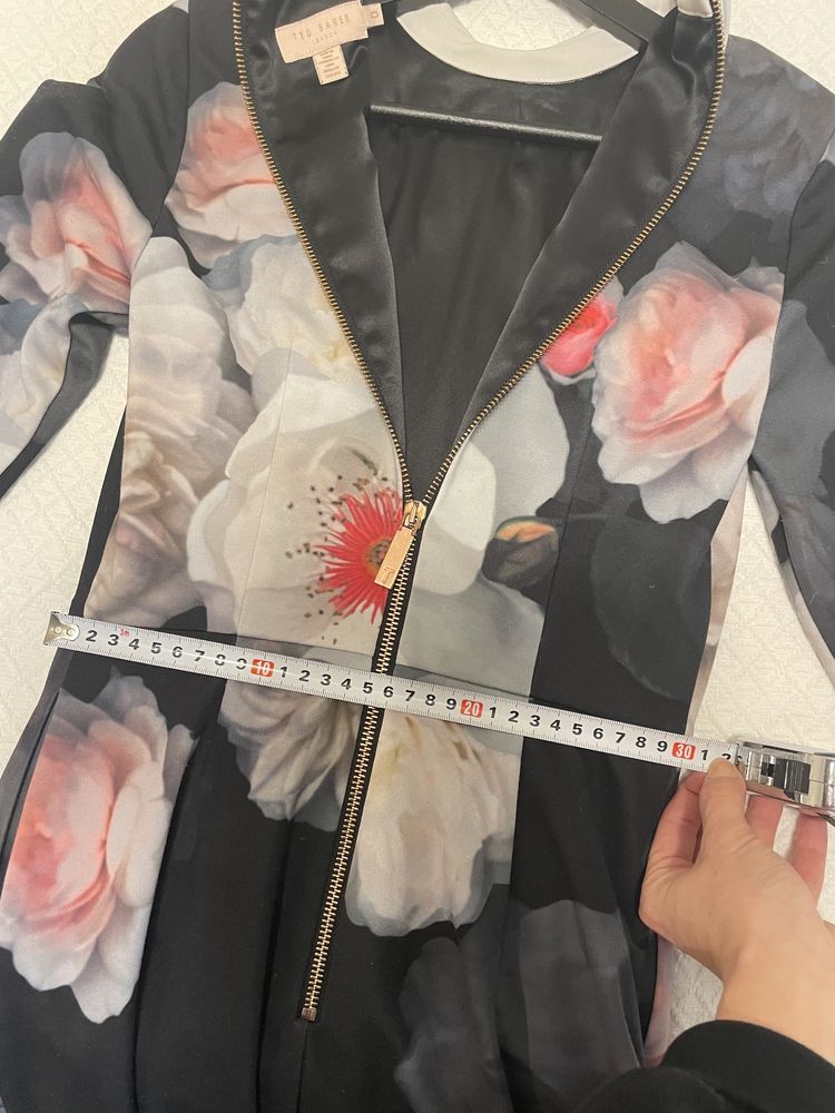 Ted Baker, XS, рокля с 3/4 ръкави