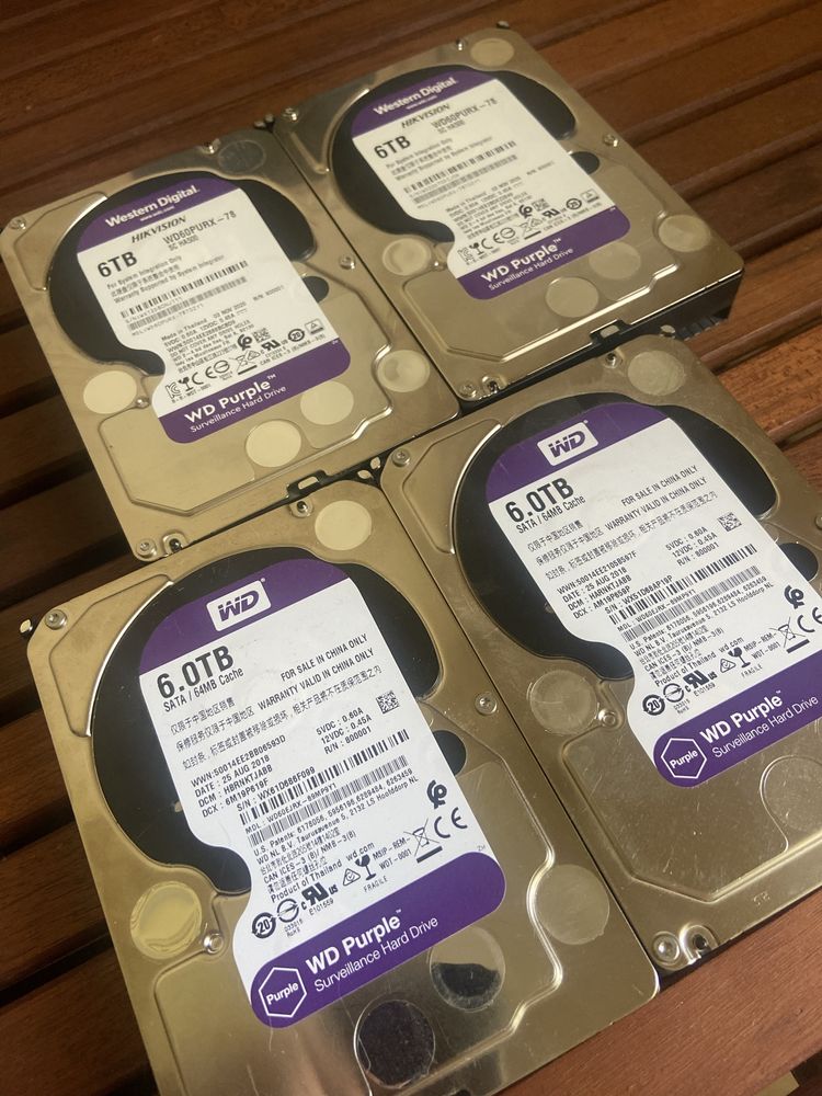 Жесткий диск 6TB western digital purple