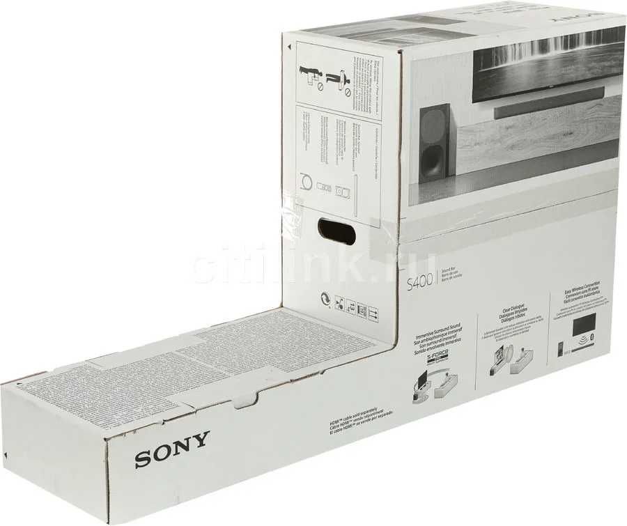 продам новый саундбар SONY HT-S400/HDMI/Bluetoth/Беспроводной сабвуфер