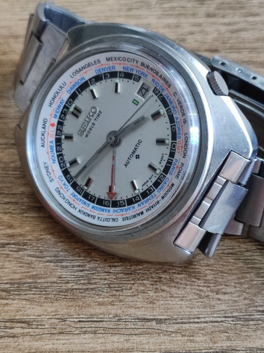 Seıko 6117-6400 World Tıme GMT Automatic