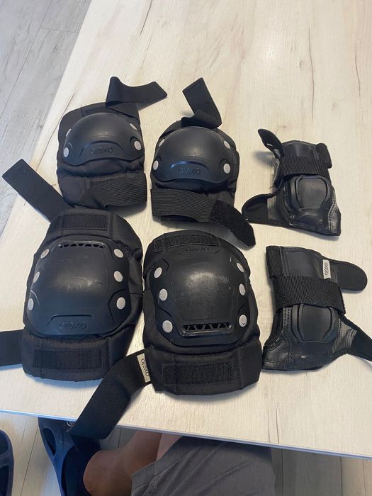 Ролери, протектори и чанта