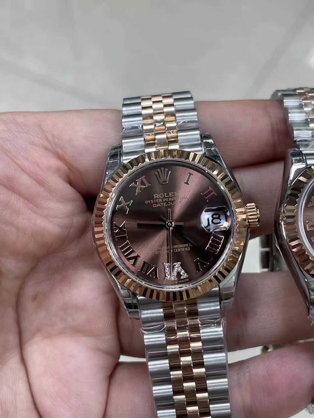 Rolex Datejust 36&31mm розово злато