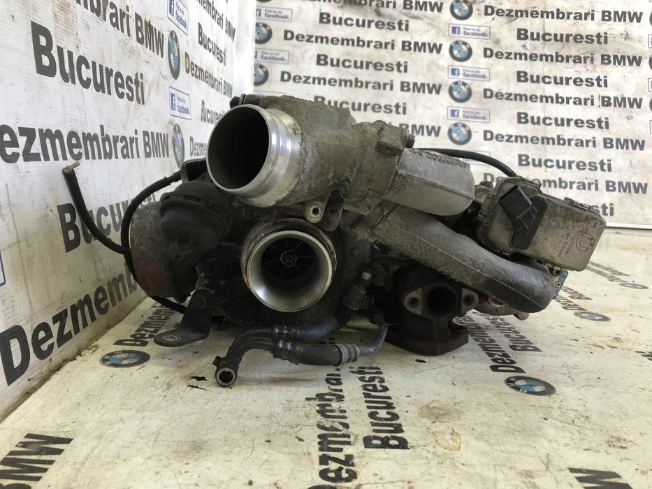 Turbina mare mica biturbo BMW F10,F01,X5 535d 4.0d 306cp N57
