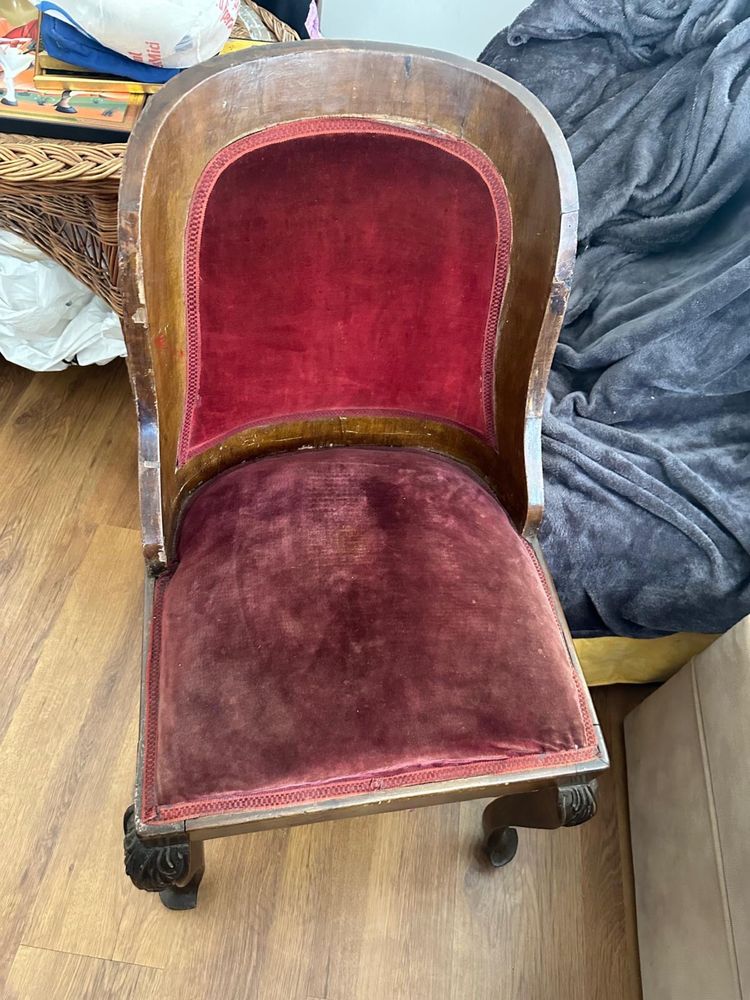6 scaune lemn 1890
