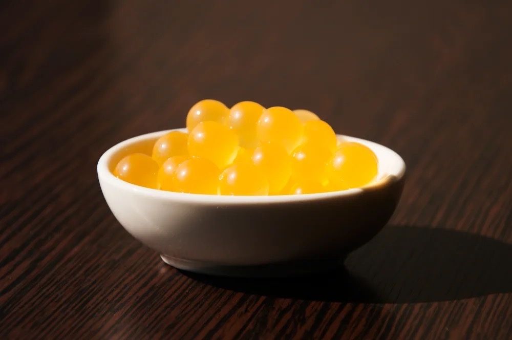джусс боллы со  вкусом апельсина для приготовления Bubble tea