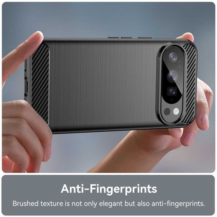 Husa Antisoc model carbon pentru Google Pixel 10 / Pixel 10 Pro