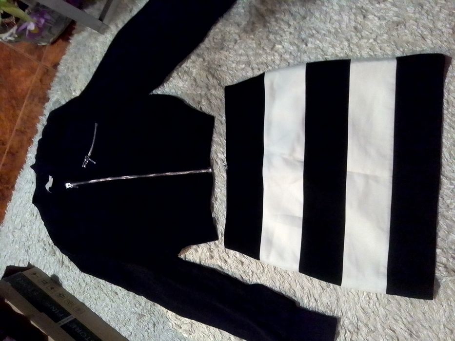 Fusta Zara  SI Geaca H&M subtire marime XS