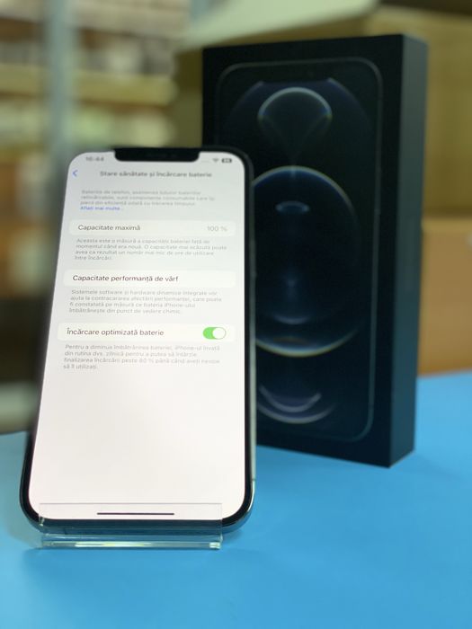 Apple iPhone 12 Pro Max Negru Box 100% - 128GB - Garantie 12 Luni