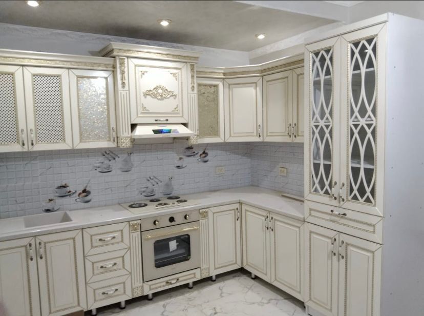 Мебель под заказ Кухонный Гарнитур фото Кухня Купить Кухни Алматы