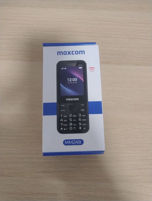 Telefon cu butoane Maxcom mm248, dual SIM, sigilat !!!