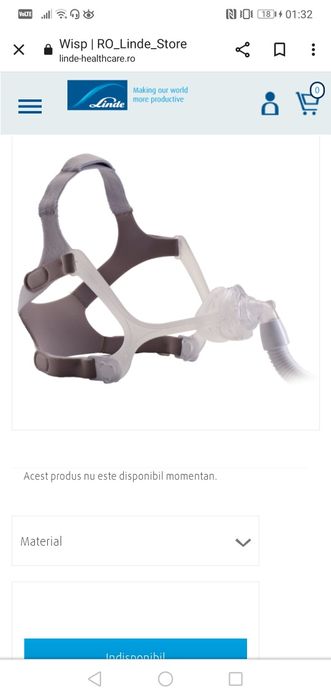 Masca CPAP nazala(doar masca)