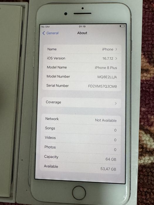 Iphone 8+  64 gb