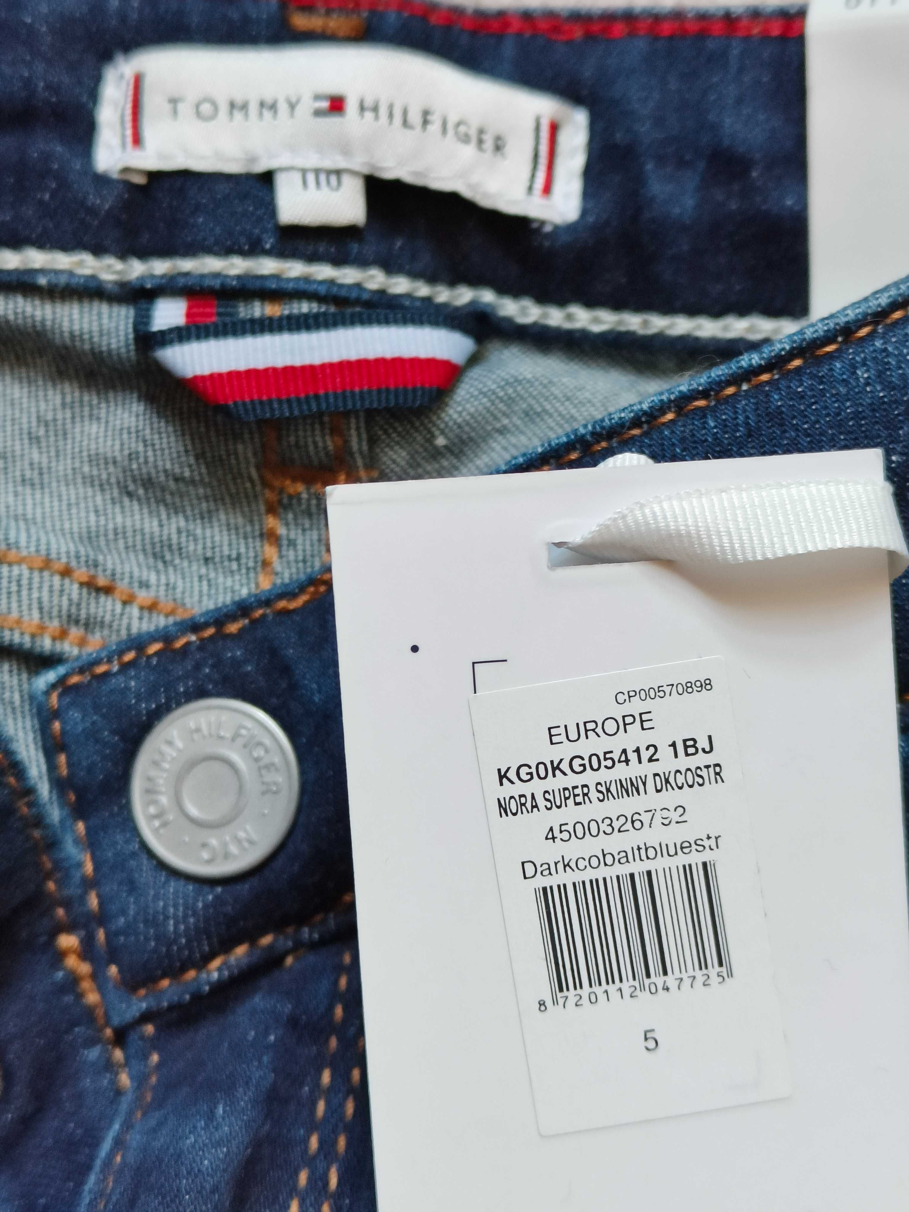 Tommy Hilfiger Skinny, Girls 110см