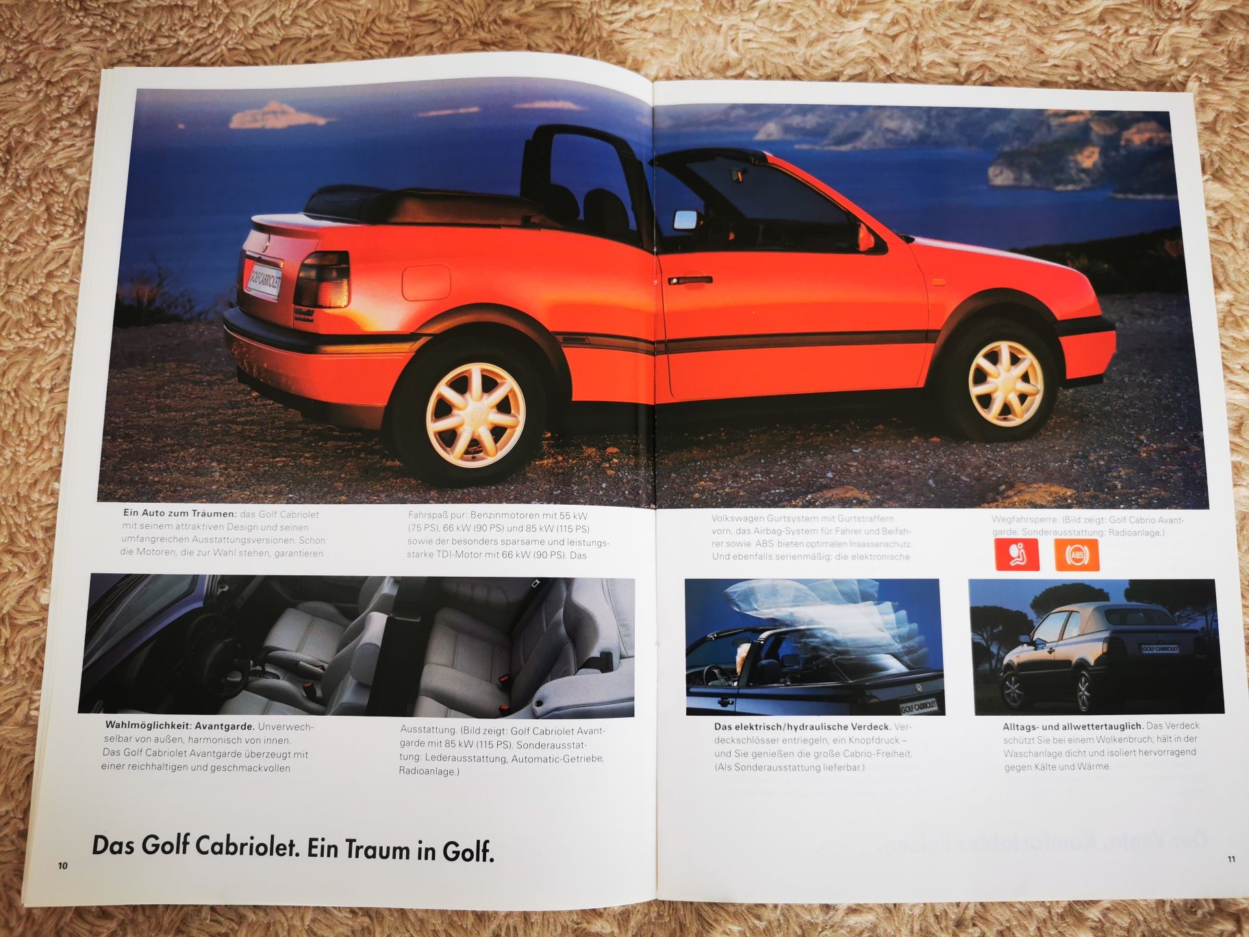 Brosura de prezentare modele VW 07.1995