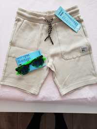 Къси панталони за момче и слънчеви очила - размер 116