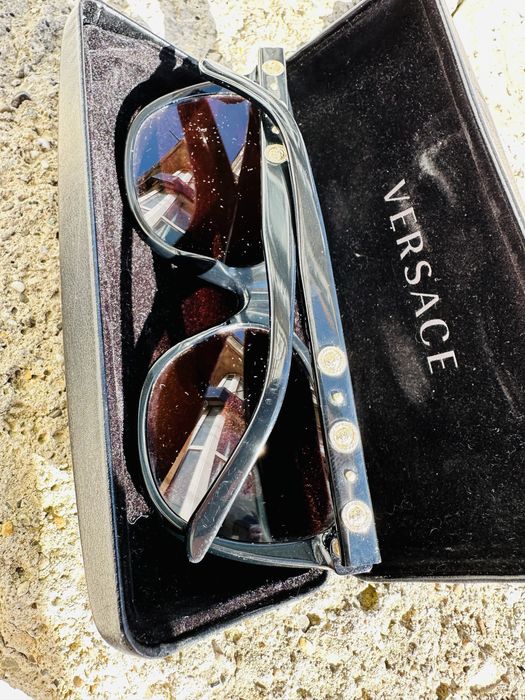 Ochelari dama Versace Butterfly originali 100% !   + toc piele !