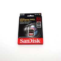Карта памяти SanDisk 64 GB Extreme PRO SDXC UHS-I Card