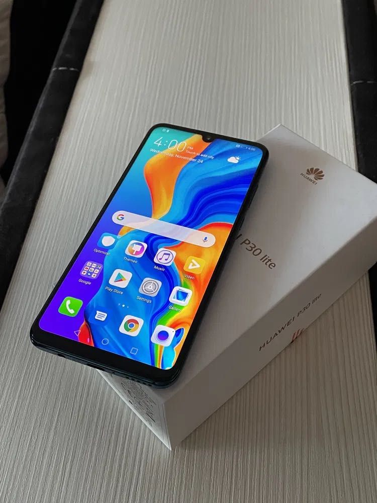 HUAWEI P30 Lite, 128GB, 4GB RAM, Dual SIM, Midnight Black # CA NOU