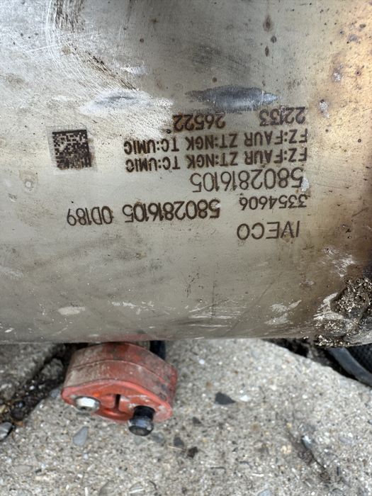 Filtru particule toba completa iveco daily 2.3 euro6 2023 senzori nox