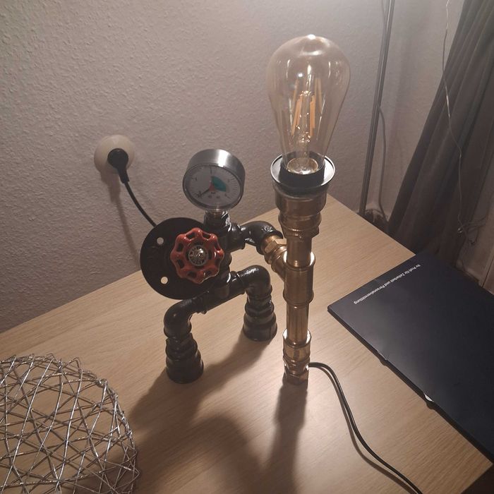 Lampă artistică unicat creație proprie