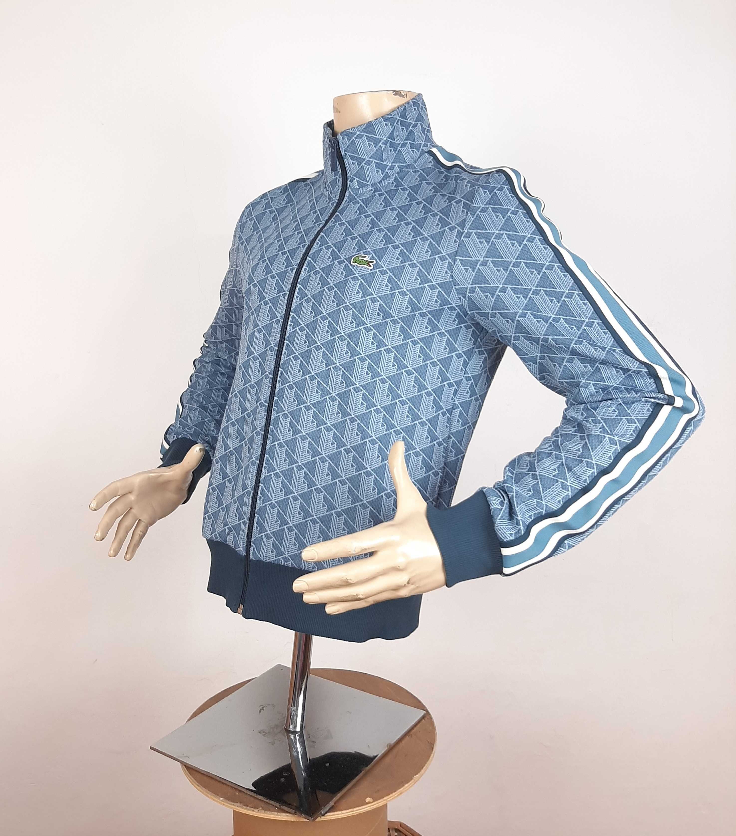 Lacoste Monogram Track Jacket - Оригинално мъжко горнище р-р M
