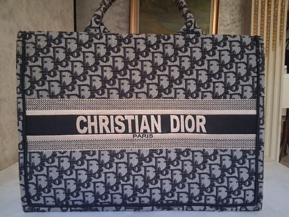 Geantă Dior din material textil
