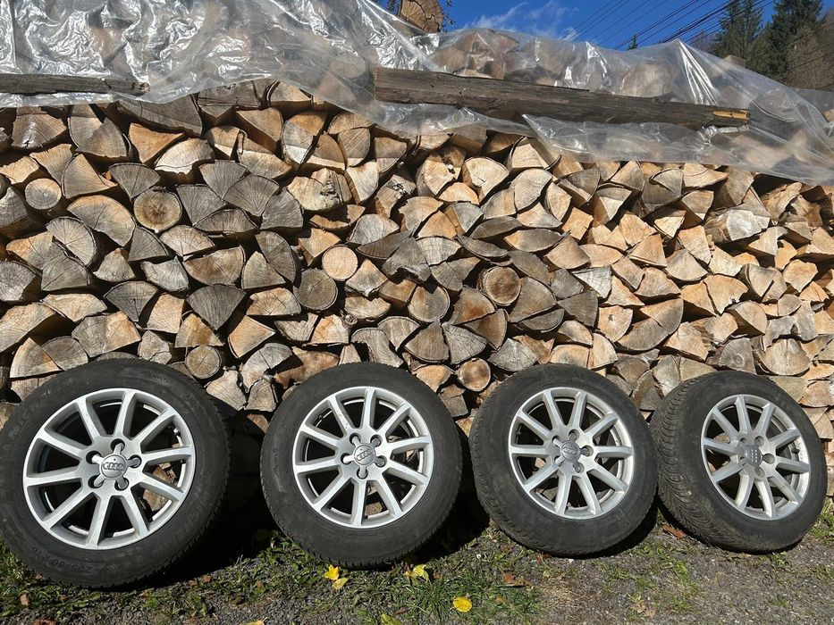 Jante + anvelope iarna 205/60 R16