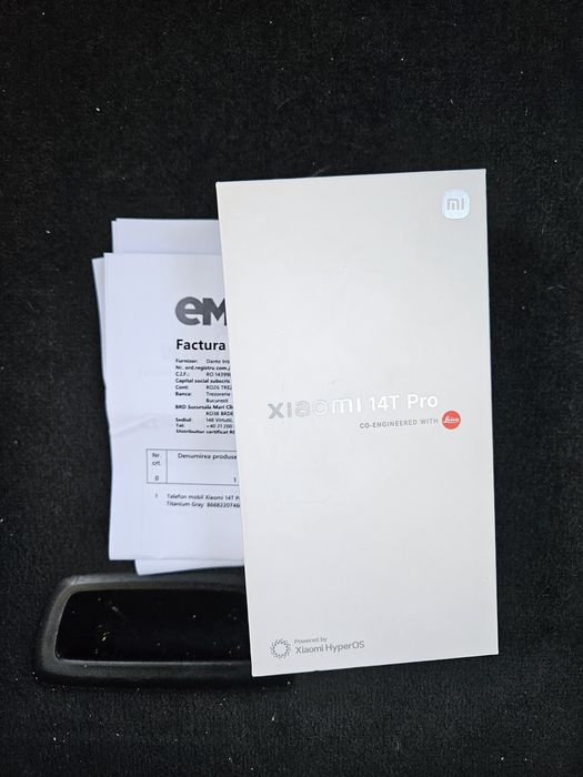 Xiaomi 14t pro 512 Garantie Factura folie de sticla