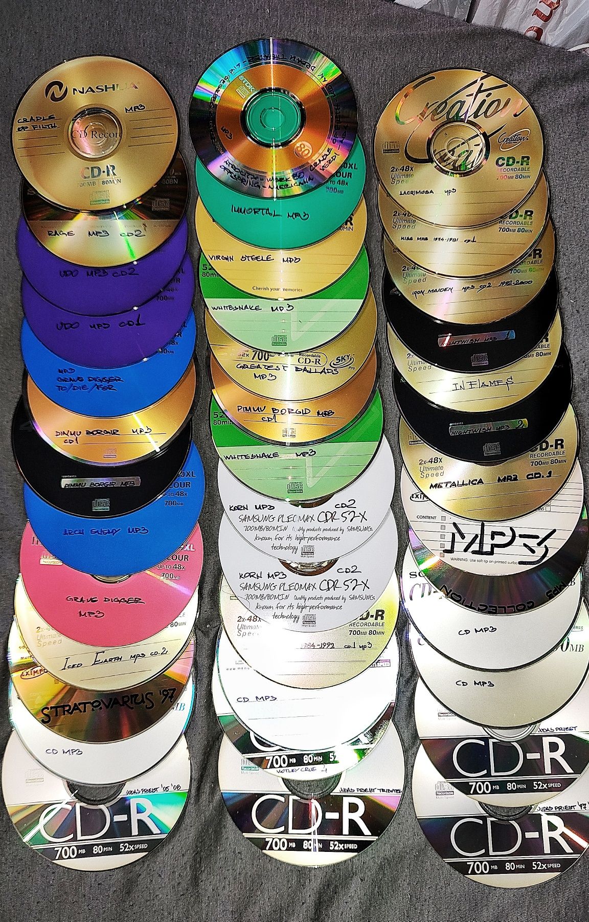 CD-R дискове с метъл
